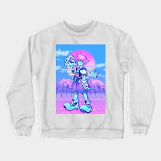 Vaporwave kingdom heart Crewneck Sweatshirt